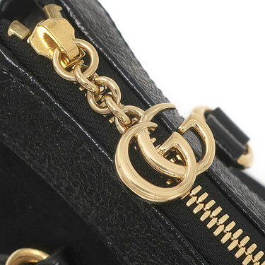 グッチ GUCCI オフィディア GG スモール トート 547551 ブラック スウェード 2WAYバッグ ゴールド金具 ハンドバッグ ショルダー ウェブ ダブルG 黒
