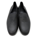 エルメス HERMES モカシン エクリプス H221981Z ブラック レザー #39.5 ローファー 黒 スリッポン