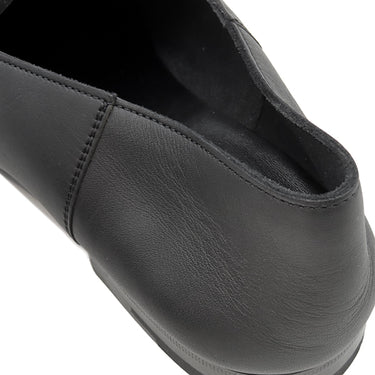 エルメス HERMES モカシン エクリプス H221981Z ブラック レザー #39.5 ローファー 黒 スリッポン