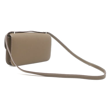 エルメス HERMES コンスタンスエラン ミロワール エトゥープ ヴォーエプソン ショルダーバッグ シルバー金具 新品 未使用