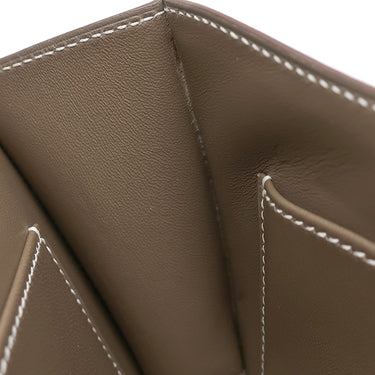 エルメス HERMES コンスタンスエラン ミロワール エトゥープ ヴォーエプソン ショルダーバッグ シルバー金具 新品 未使用