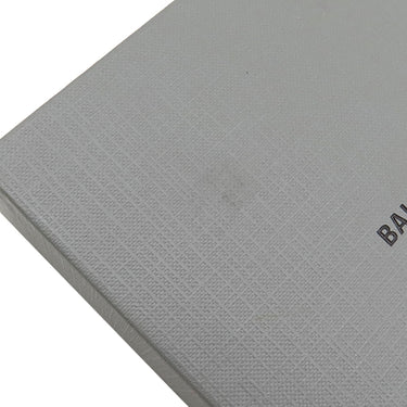 バレンシアガ BALENCIAGA ネオ クラシック コンパクトウォレット ブラック レザー 二つ折り財布 ブラック金具 クロコ型押し 黒