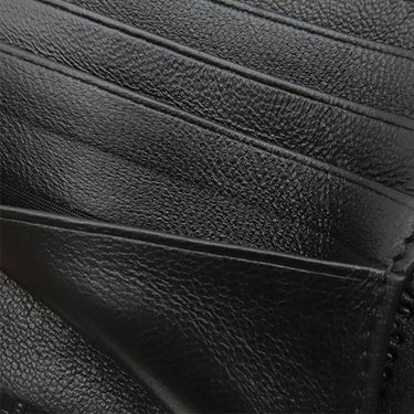バレンシアガ BALENCIAGA ネオ クラシック コンパクトウォレット ブラック レザー 二つ折り財布 ブラック金具 クロコ型押し 黒
