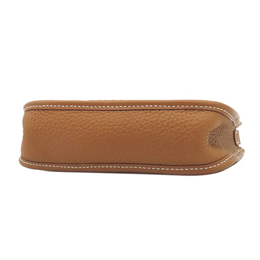 エルメス HERMES エヴリンTPM ゴールド トリヨンクレマンス ショルダーバッグ シルバー金具 茶