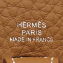 エルメス HERMES エヴリンTPM ゴールド トリヨンクレマンス ショルダーバッグ シルバー金具 茶