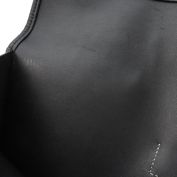 エルメス HERMES ジジェエラン29 ブラック スイフト リザード クラッチ