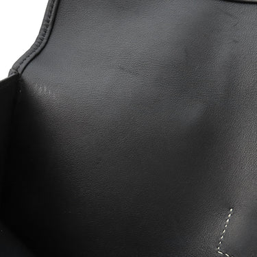 エルメス HERMES ジジェエラン29 ブラック スイフト リザード クラッチバッグ 黒