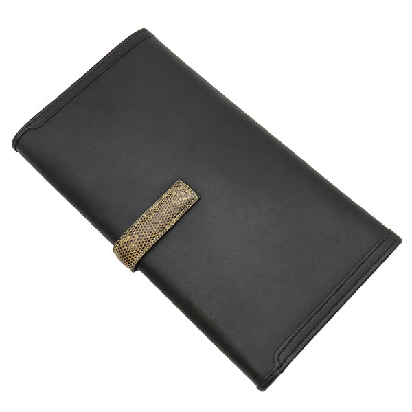 エルメス HERMES ジジェエラン29 ブラック スイフト リザード クラッチ