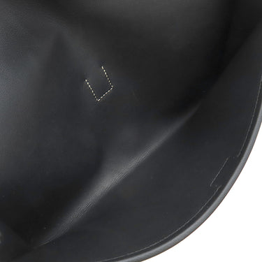 エルメス HERMES ジジェエラン29 ブラック スイフト リザード クラッチバッグ 黒