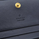 グッチ GUCCI ホースビット 1955 カードケース ウォレット 621887 H58AG 2599 ベージュ×ネイビー レザー キャンバス 二つ折り財布 ゴールド金具 日本限定