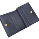 グッチ GUCCI ホースビット 1955 カードケース ウォレット 621887 H58AG 2599 ベージュ×ネイビー レザー キャンバス 二つ折り財布 ゴールド金具 日本限定
