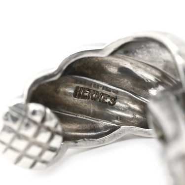 エルメス HERMES トルサード シルバー シルバー925 イヤリング クリップ AG925 SV925