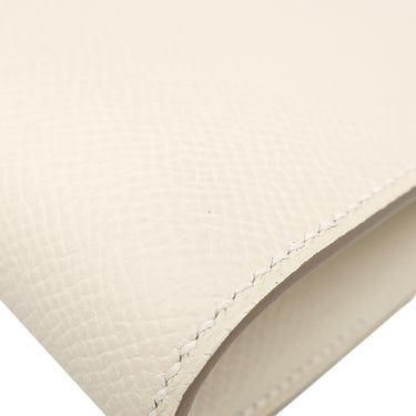 エルメス HERMES コンスタンス トゥーゴー クレ ヴォーエプソン 長財布 ゴールド金具 オフホワイト