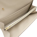 エルメス HERMES コンスタンス トゥーゴー クレ ヴォーエプソン 長財布 ゴールド金具 オフホワイト