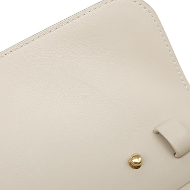 エルメス HERMES コンスタンス トゥーゴー クレ ヴォーエプソン 長財布 ゴールド金具 オフホワイト