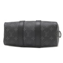 ルイヴィトン LOUIS VUITTON キーポル バンドリエール 25 M46271 モノグラムエクリプス レザー モノグラムエクリプスリバースキャンバス 2WAYバッグ シルバー金具 黒 ショルダー ハンドバッグ