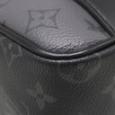 ルイヴィトン LOUIS VUITTON キーポル バンドリエール 25 M46271 モノグラムエクリプス レザー モノグラムエクリプスリバースキャンバス 2WAYバッグ シルバー金具 黒 ショルダー ハンドバッグ