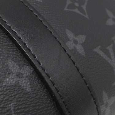 ルイヴィトン LOUIS VUITTON キーポル バンドリエール 25 M46271 モノグラムエクリプス レザー モノグラムエクリプスリバースキャンバス 2WAYバッグ シルバー金具 黒 ショルダー ハンドバッグ