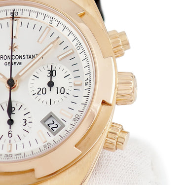 腕時計 ヴァシュロン・コンスタンタン VACHERON CONSTANTIN オーヴァーシーズ クロノグラフ 5500V/000R-B074 自動巻き メンズ K18PG無垢 デイト
