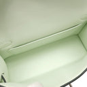 エルメス HERMES ミニケリードゥ 外縫い ヴェールフィズ ヴォーエプソン 2WAYバッグ シルバー金具 ミントグリーン