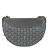 ゴヤール GOYARD ヒロンデル HIRONDPMLTY51CL51P グレー レザー ゴヤールディンキャンバス シュヴロッシュカーフスキン ショルダーバッグ シルバー金具 ヘリンボーン柄