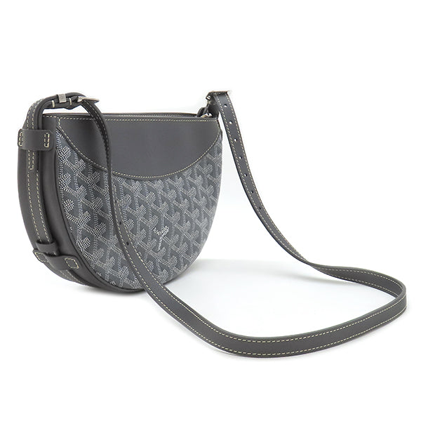 [未使用]☆~GoYaRd~ ブラック グレー ショルダーバッグ 存袋付き fr ゴヤール GOYARD│中古ブランド品・高級時計・宝石の通販サイト
