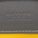 ゴヤール GOYARD ヒロンデル HIRONDPMLTY51CL51P グレー レザー ゴヤールディンキャンバス シュヴロッシュカーフスキン ショルダーバッグ シルバー金具 ヘリンボーン柄