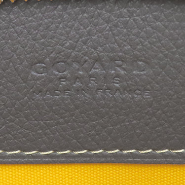 ゴヤール GOYARD ヒロンデル HIRONDPMLTY51CL51P グレー レザー ゴヤールディンキャンバス シュヴロッシュカーフスキン ショルダーバッグ シルバー金具 ヘリンボーン柄