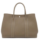 エルメス HERMES ガーデンパーティー PM エトゥープ ネゴンダ トートバッグ シルバー金具 グレージュ