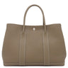 エルメス HERMES ガーデンパーティー PM エトゥープ ネゴンダ トートバッグ シルバー金具 グレージュ
