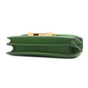 エルメス HERMES コンスタンス3 ミニ ミロワール ヴェールユッカ ヴォーエプソン ショルダーバッグ ゴールド金具 緑