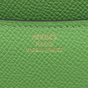 エルメス HERMES コンスタンス3 ミニ ミロワール ヴェールユッカ ヴォーエプソン ショルダーバッグ ゴールド金具 緑