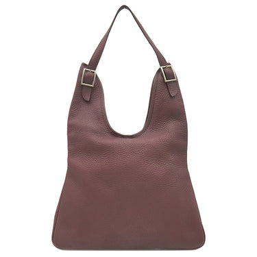 エルメス HERMES マサイ PM ハバナ トリヨンクレマンス ショルダーバッグ マットシルバー金具 赤茶 ワンショルダー
