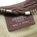 エルメス HERMES マサイ PM ハバナ トリヨンクレマンス ショルダーバッグ マットシルバー金具 赤茶 ワンショルダー