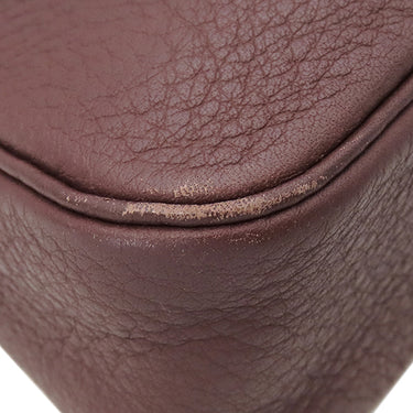 エルメス HERMES マサイ PM ハバナ トリヨンクレマンス ショルダーバッグ マットシルバー金具 赤茶 ワンショルダー