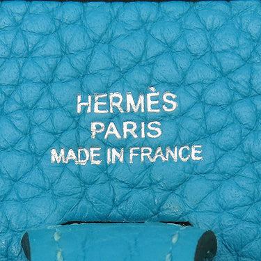 エルメス HERMES エヴリン TPM 16 ロング アマゾン コバルト トリヨンクレマンス ショルダーバッグ シルバー金具