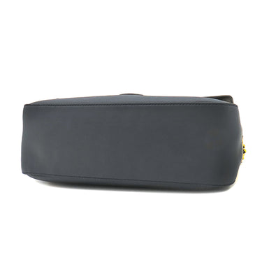 フェンディ FENDI ダブルF チェーンショルダー 8BT297 ネイビー×レッド レザー ショルダーバッグ ゴールド金具 紺 赤 ダブルフェイス