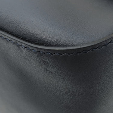 フェンディ FENDI ダブルF チェーンショルダー 8BT297 ネイビー×レッド レザー ショルダーバッグ ゴールド金具 紺 赤 ダブルフェイス