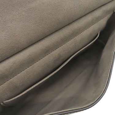 フェンディ FENDI ダブルF チェーンショルダー 8BT297 ネイビー×レッド レザー ショルダーバッグ ゴールド金具 紺 赤 ダブルフェイス