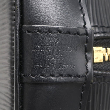 ルイヴィトン LOUIS VUITTON アルマ PM M52142 ノワール エピレザー ハンドバッグ ゴールド金具 黒 鍵欠品