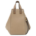 ロエベ LOEWE ハンモックバッグ スモール サンド レザー ソフトグレインカーフ 2WAYバッグ ゴールド金具 ハンドバッグ ショルダーバッグ