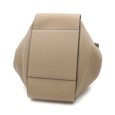 ロエベ LOEWE ハンモックバッグ スモール サンド レザー ソフトグレインカーフ 2WAYバッグ ゴールド金具 ハンドバッグ ショルダーバッグ