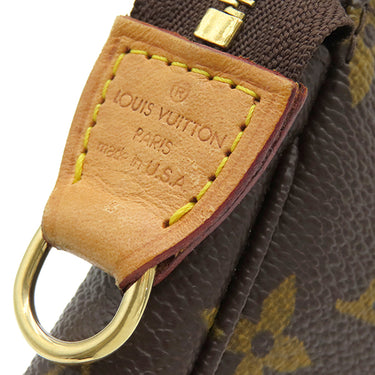 ルイヴィトン LOUIS VUITTON ポシェット アクセソワール M51980 モノグラム モノグラムキャンバス アクセサリーポーチ ゴールド金具 ポーチ ハンドバッグ