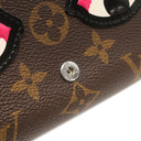 ルイヴィトン LOUIS VUITTON ポシェット カブキマスク M43532 モノグラム×イエロー モノグラムキャンバス チェーンウォレット シルバー金具