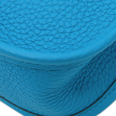 エルメス HERMES エヴリンTPM ブルーフリーダ トリヨンクレマンス ショルダーバッグ シルバー金具