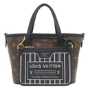 ルイヴィトン LOUIS VUITTON ネヴァーフル インサイドアウト BB M12099 ブラック×モノグラム モノグラムキャンバス グレインレザー 2WAYバッグ ゴールド金具 リバーシブル