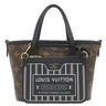 ルイヴィトン LOUIS VUITTON ネヴァーフル インサイドアウト BB M12099 ブラック×モノグラム モノグラムキャンバス グレインレザー 2WAYバッグ ゴールド金具 リバーシブル