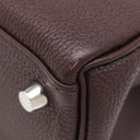 エルメス HERMES ケリー25 内縫い ルージュセリエ トリヨンクレマンス 2WAYバッグ シルバー金具 ショルダー