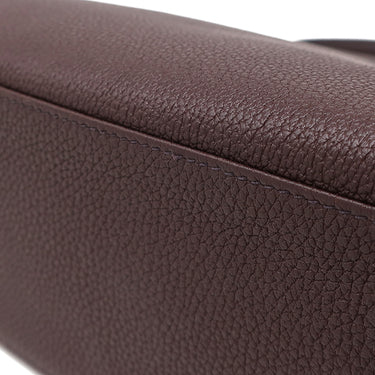 エルメス HERMES ケリー25 内縫い ルージュセリエ トリヨンクレマンス 2WAYバッグ シルバー金具 ショルダー