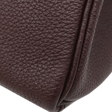 エルメス HERMES ケリー25 内縫い ルージュセリエ トリヨンクレマンス 2WAYバッグ シルバー金具 ショルダー